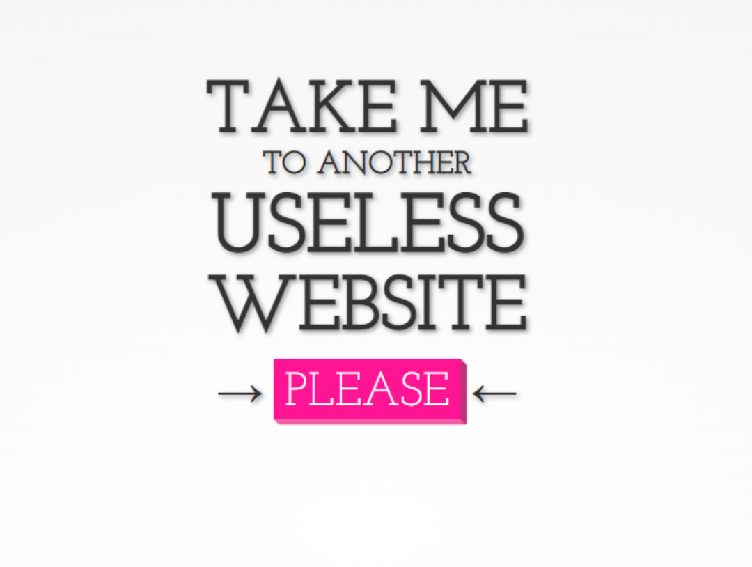 Useless web